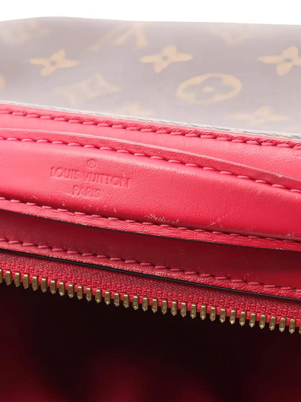 Pre-OwnedLouis Vuitton Pre-Owned2016 Saintonge monogram tassel shoulder bag