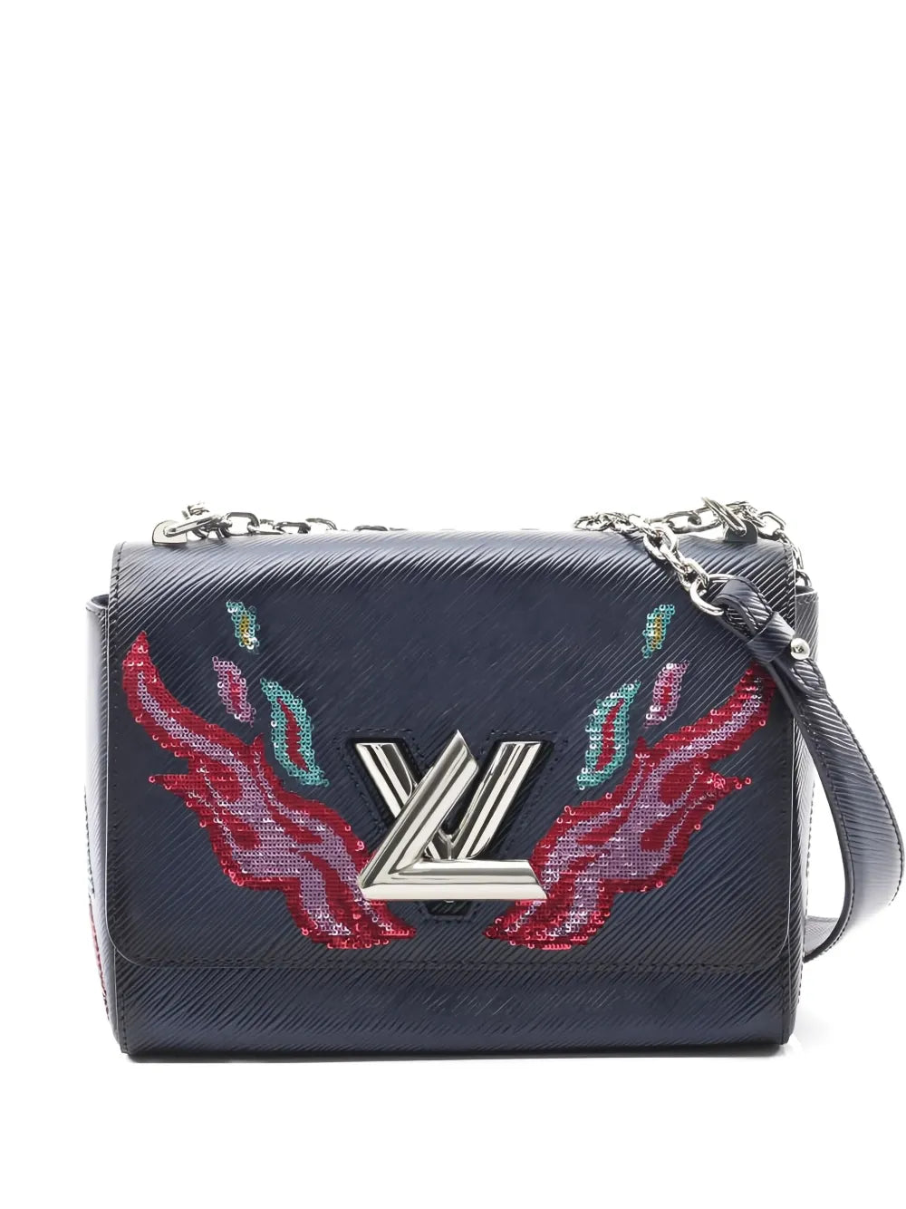 Pre-OwnedLouis Vuitton Pre-OwnedTwist MM epi-leather sequin-detail shoulder bag