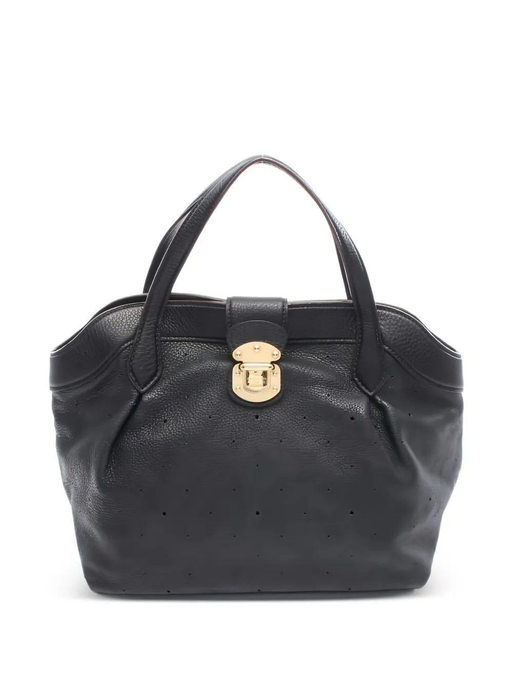 Pre-OwnedLouis Vuitton Pre-Owned2011 perforated seals pm mahina handbag