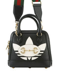 Pre-OwnedGucci Pre-Owned2016-2025 Adidas Mini Leather Horsebit 1955 Top Handle Bag satchel