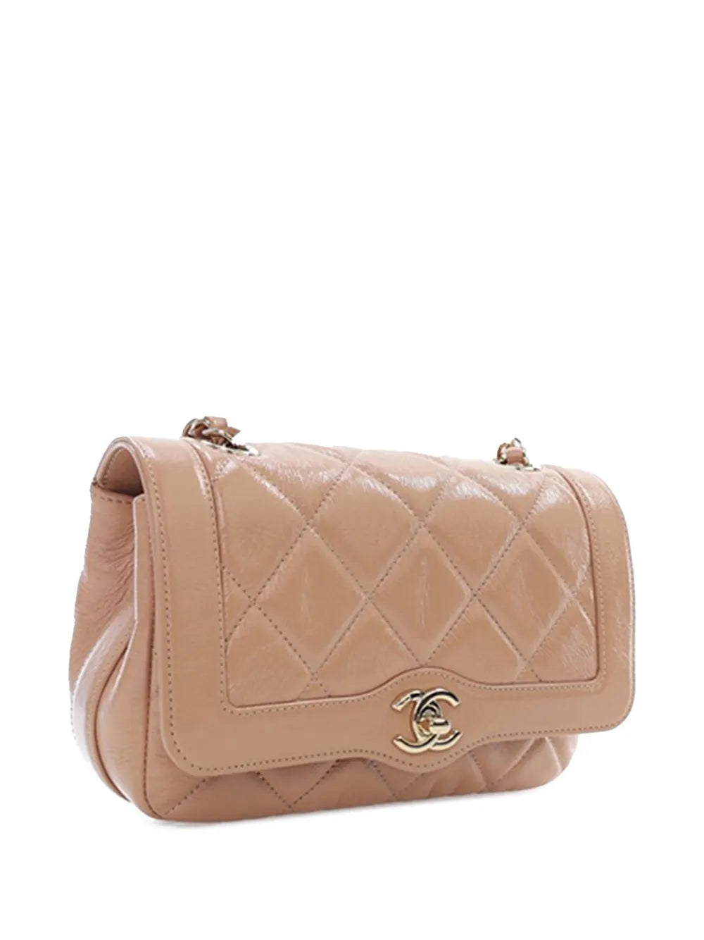 Pre-OwnedCHANEL Pre-Owned2019 Mini Shiny Aged Calfskin Hold The Line Flap crossbody bag
