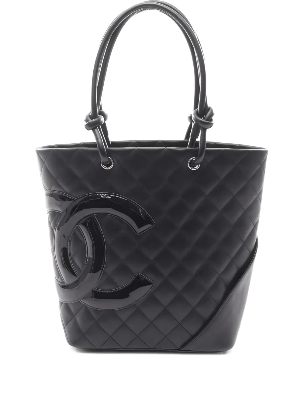 Pre-OwnedCHANEL Pre-Owned2010-2011 quilted logo tote bag