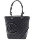 Pre-OwnedCHANEL Pre-Owned2010-2011 quilted logo tote bag