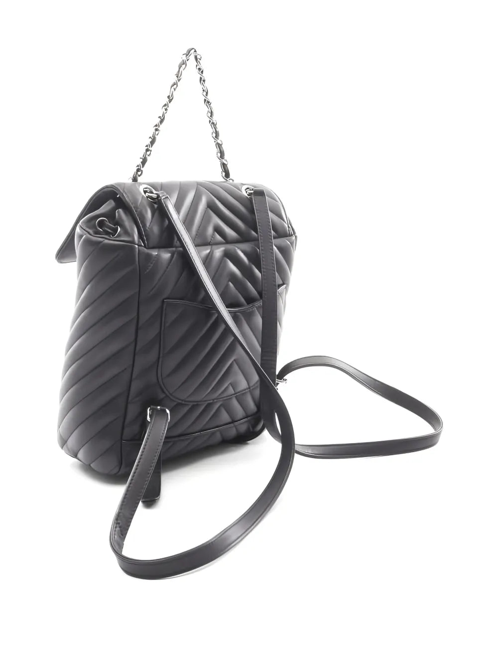 Pre-OwnedCHANEL Pre-Owned2016-2017 v-stitch backpack