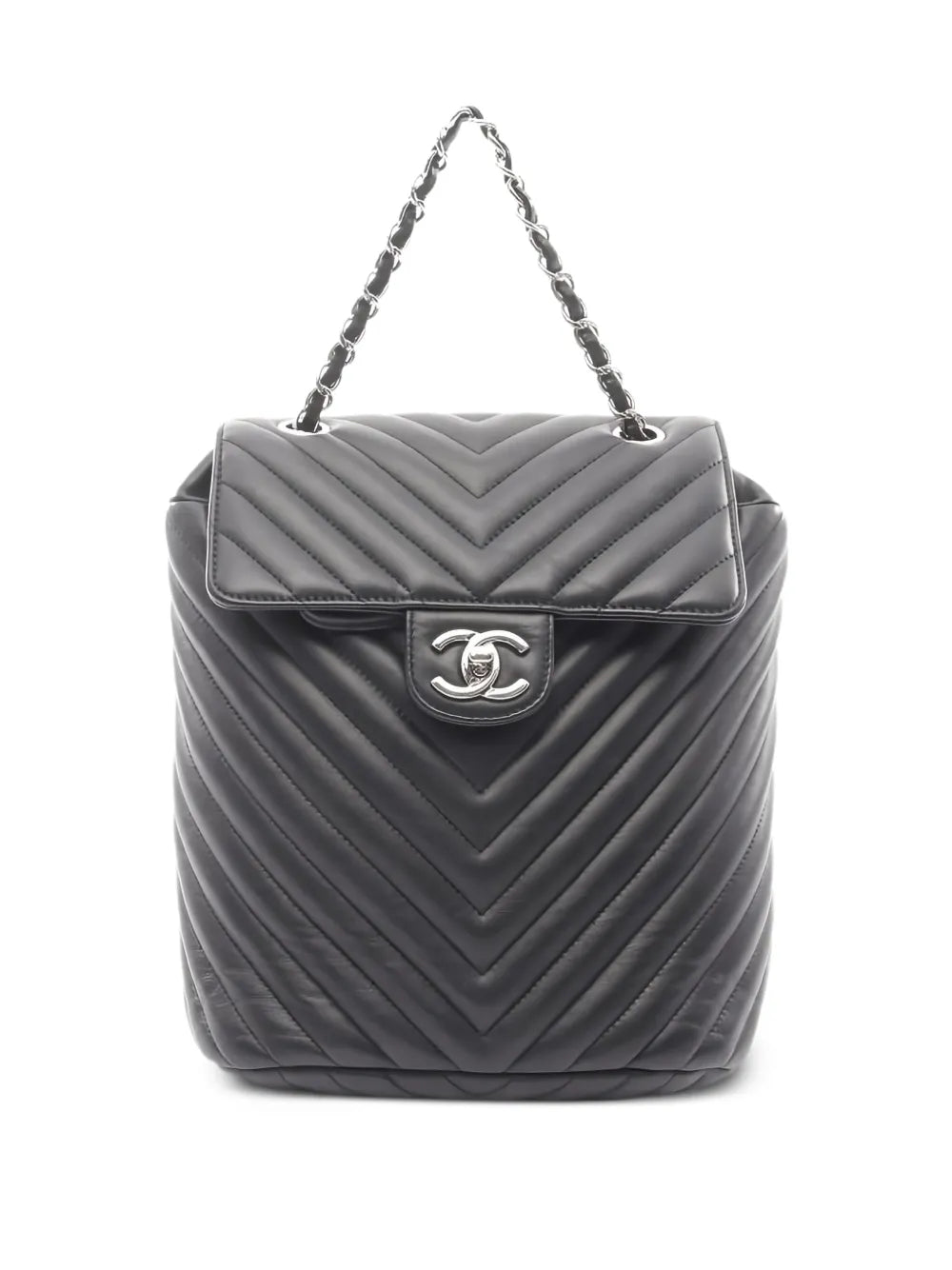 Pre-OwnedCHANEL Pre-Owned2016-2017 v-stitch backpack