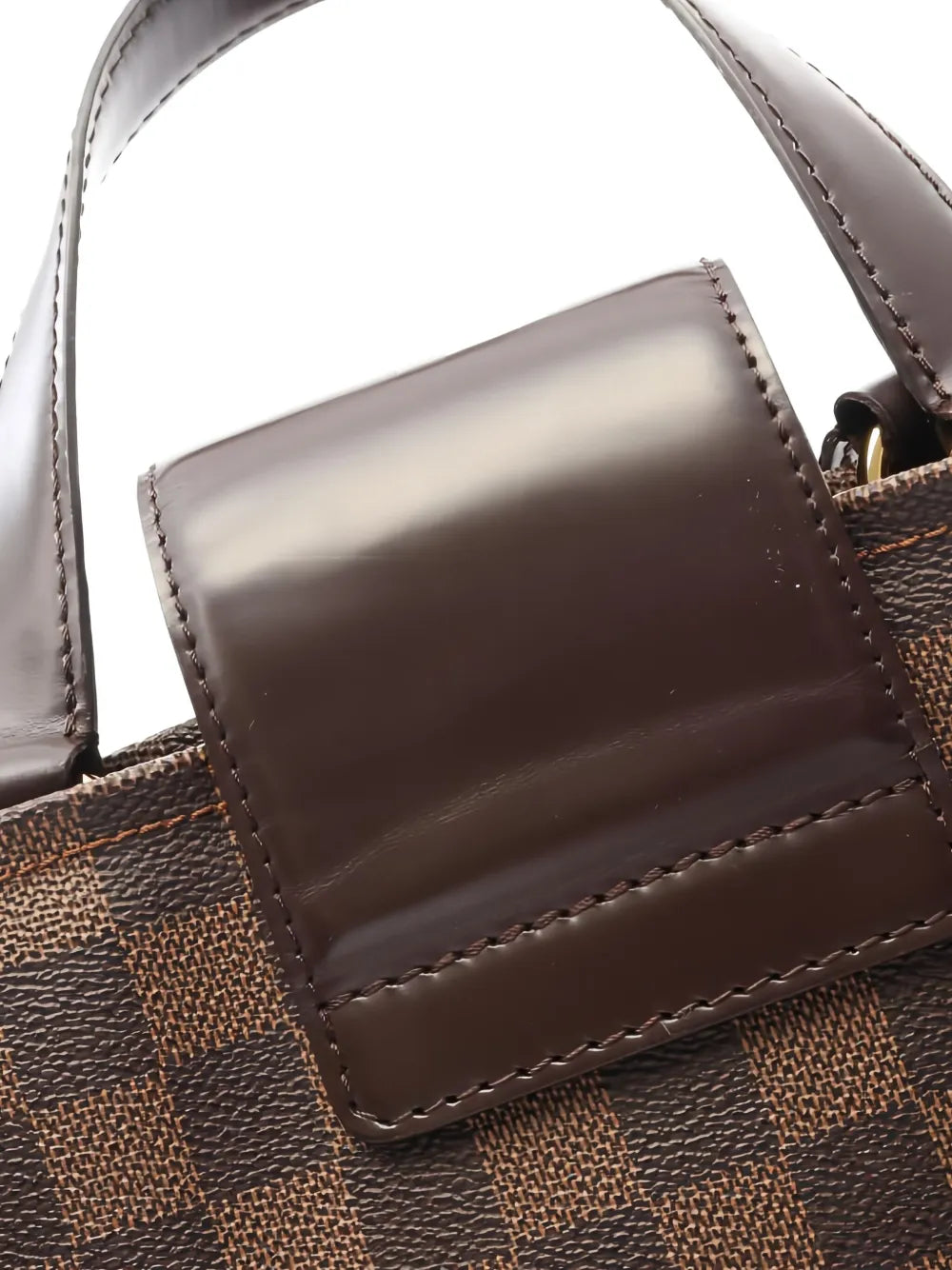 Pre-OwnedLouis Vuitton Pre-Owned2011  Hippopotamus Roseberry damier ebene tote bag