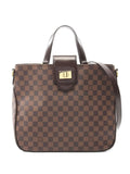 Pre-OwnedLouis Vuitton Pre-Owned2011  Hippopotamus Roseberry damier ebene tote bag