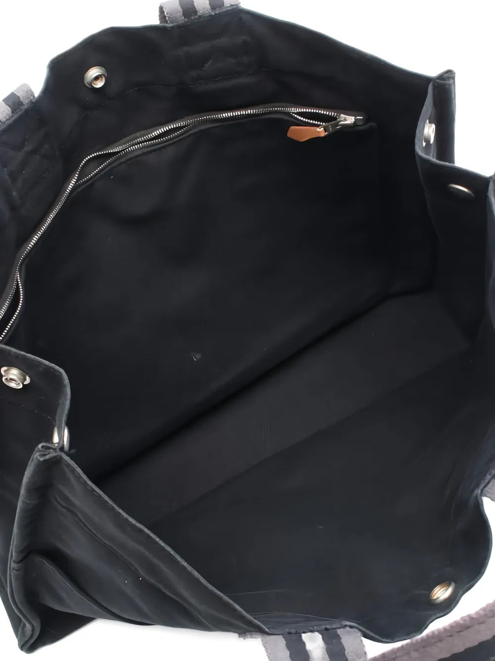 Pre-OwnedHerm??re-Owned2000s striped-handle tote bag
