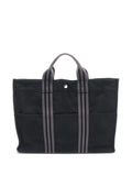 Pre-OwnedHerm??re-Owned2000s striped-handle tote bag