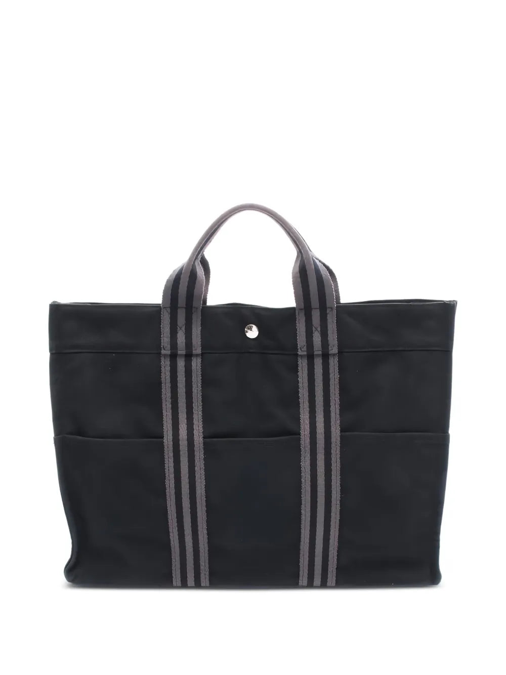 Pre-OwnedHerm??re-Owned2000s striped-handle tote bag