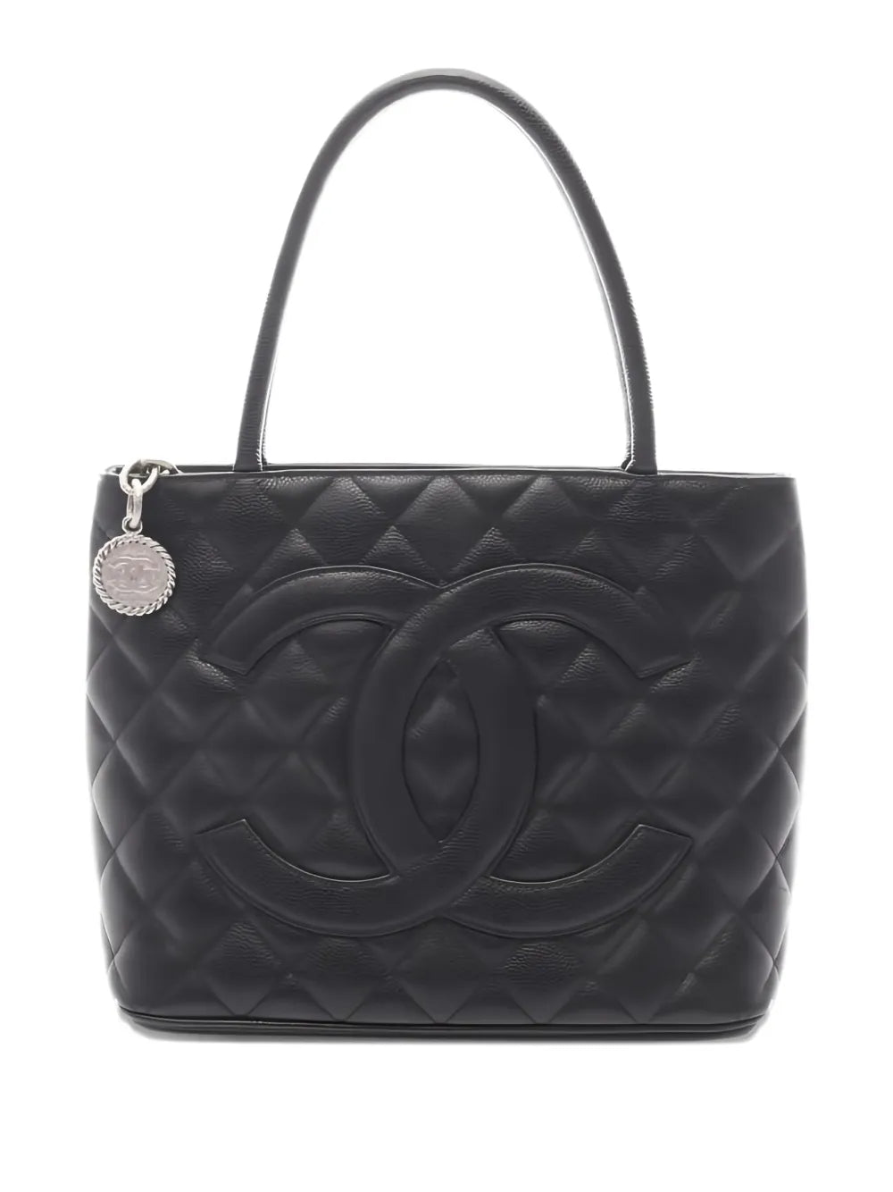 Pre-OwnedCHANEL Pre-Owned2000-2002 Medallion diamond-quilted tote bag