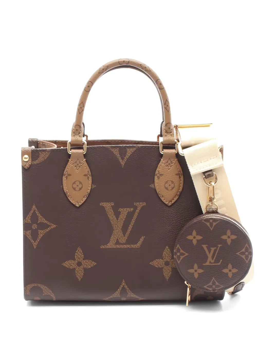 Pre-OwnedLouis Vuitton Pre-Owned2010s OnTheGo PM monogram reverse tote bag