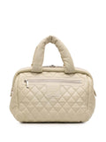 Pre-OwnedCHANEL Pre-Owned2010-2011 Quilted Caviar Coco Cocoon Bowler Bag handbag