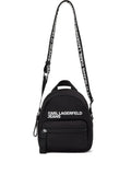 Karl Lagerfeld Jeanslogo-strap backpack