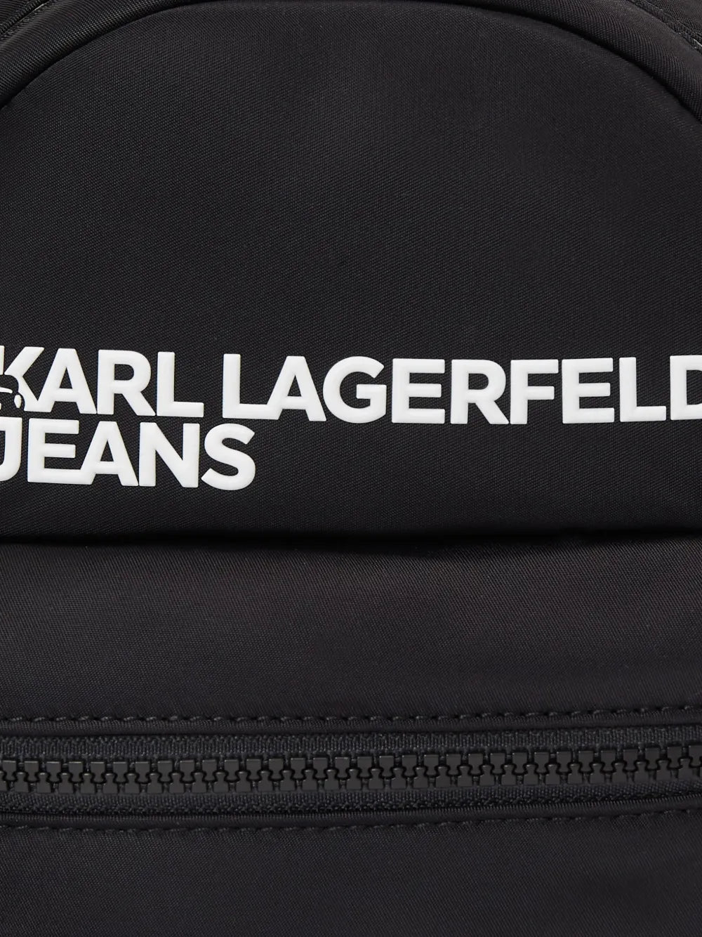 Karl Lagerfeld Jeanslogo-strap backpack