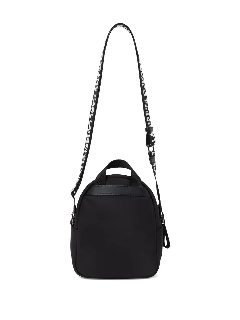 Karl Lagerfeld Jeanslogo-strap backpack