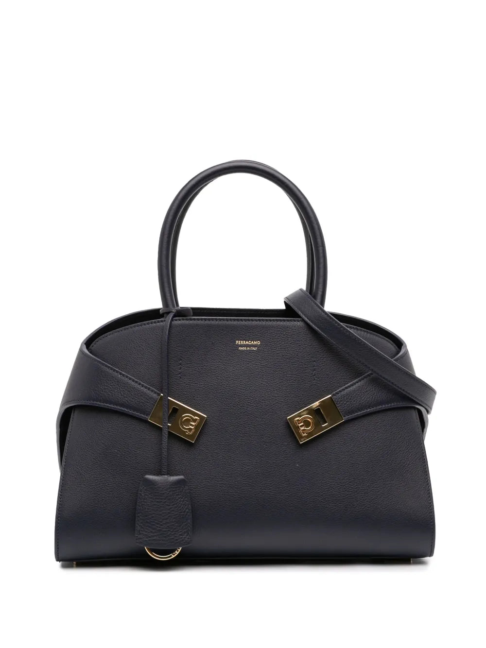 Pre-OwnedFerragamo Pre-Owned2010-2025 Small Leather Hug satchel