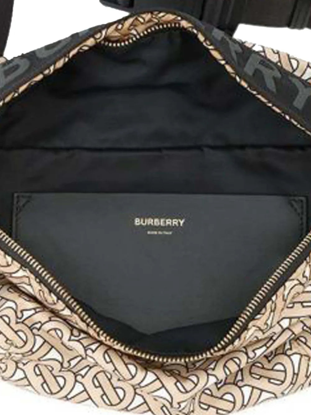 Pre-OwnedBurberry Pre-Owned2018-2025 TB Monogram Nylon Sonny belt bag