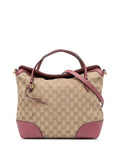 Pre-OwnedGucci Pre-Owned2016-2025 Medium GG Canvas Bree satchel