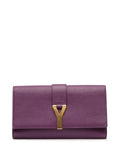Pre-OwnedSaint Laurent Pre-Owned2000-2012 Textured Leather Chyc Ligne clutch bag