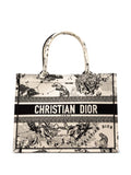 Pre-OwnedChristian Dior Pre-Owned2023 Medium Canvas Embroidered Zodiac Toile De Jouy Book tote bag
