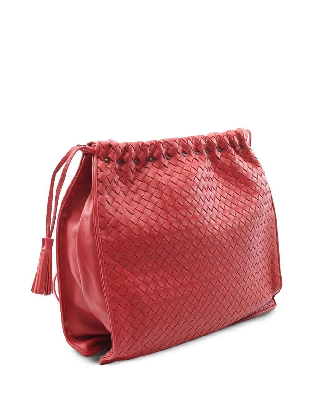 Pre-OwnedBottega Veneta Pre-Owned2012-2025 Nappa Intrecciato Drawstring shoulder bag