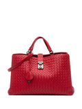 Pre-OwnedBottega Veneta Pre-Owned2012-2025 Medium Nappa Intrecciato Roma satchel