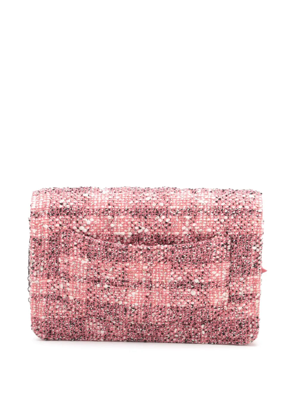 Pre-OwnedCHANEL Pre-Owned2019 Reissue 2.55 Quilted Tweed Wallet On Chain crossbody bag