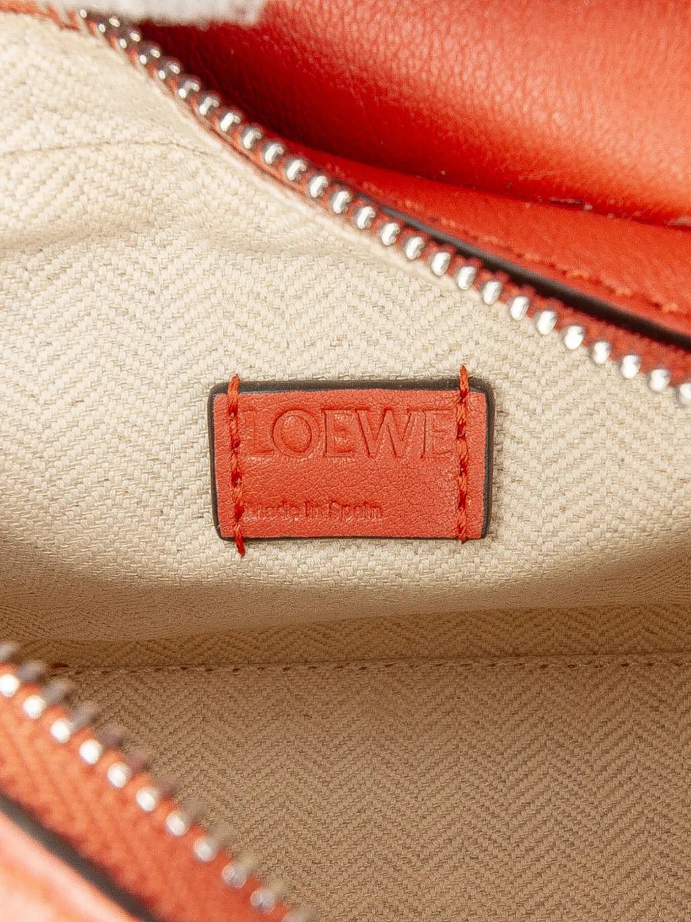 Pre-OwnedLoewe Pre-Owned2021 Nano Calfskin Puzzle satchel