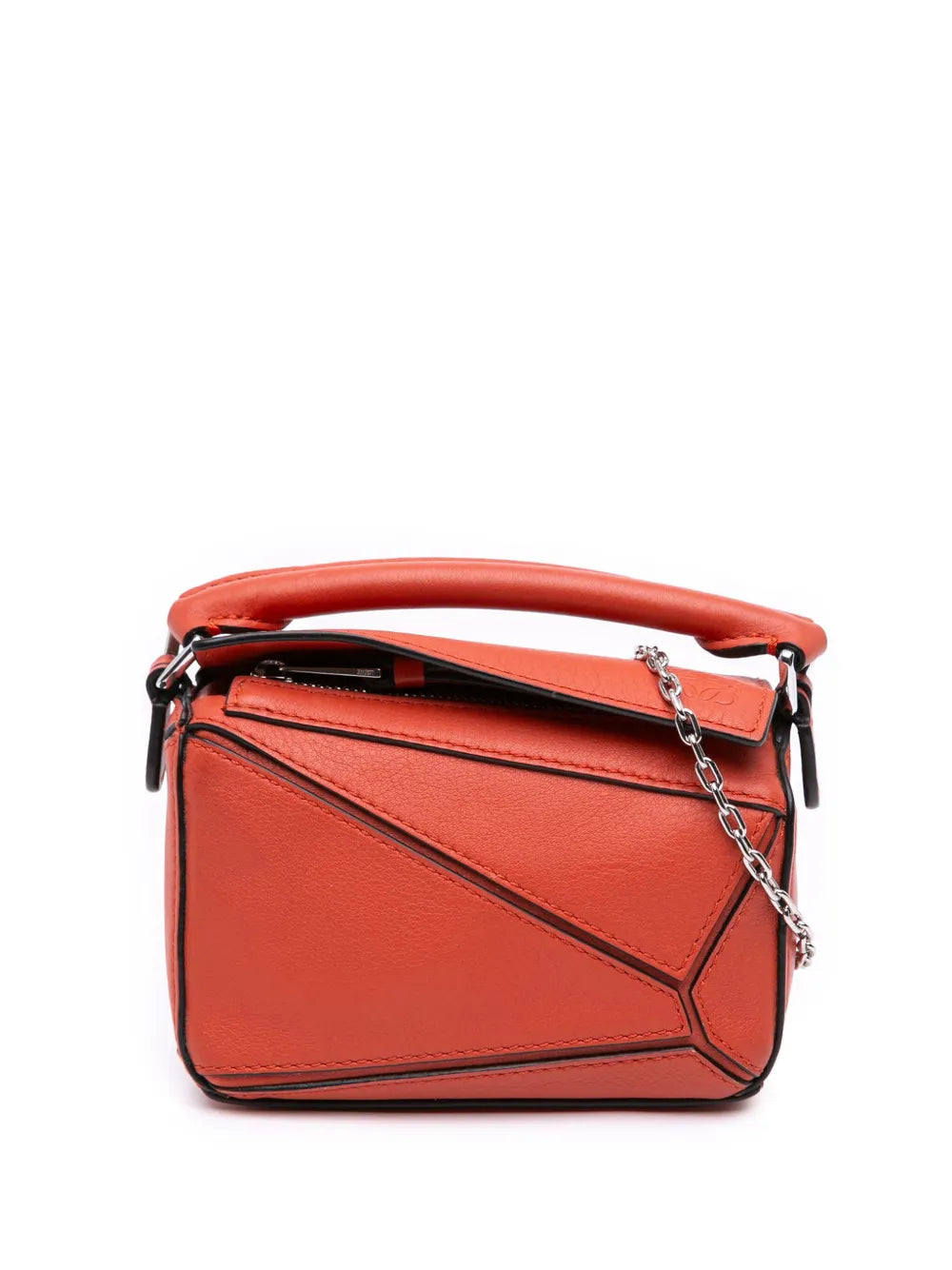 Pre-OwnedLoewe Pre-Owned2021 Nano Calfskin Puzzle satchel
