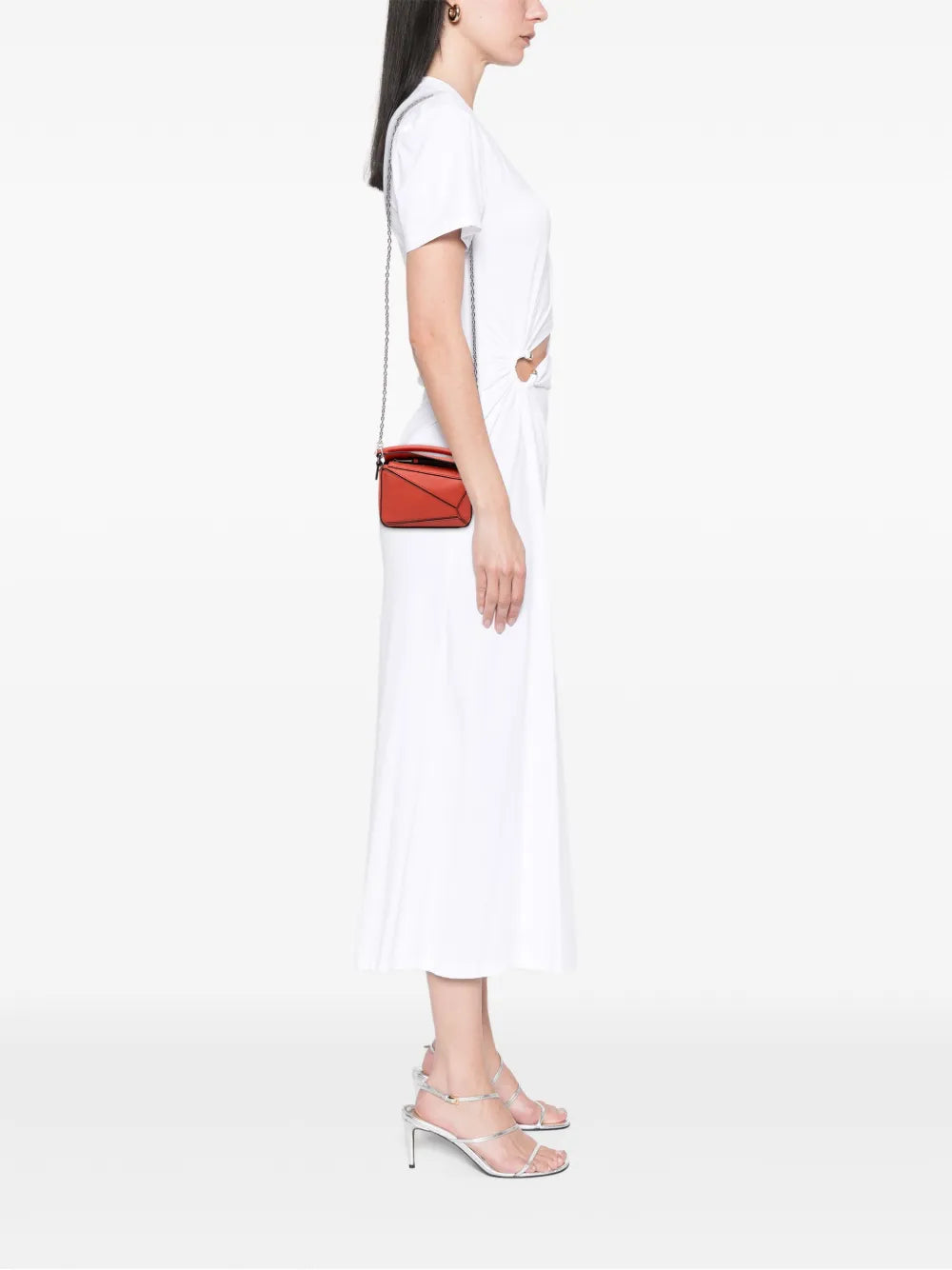 Pre-OwnedLoewe Pre-Owned2021 Nano Calfskin Puzzle satchel