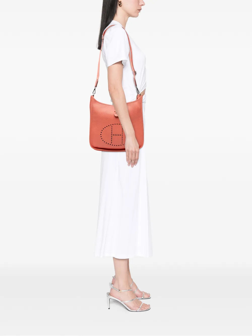 Pre-OwnedHermre-Owned2013 Clemence Evelyne III 29 crossbody bag
