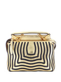 Pre-OwnedFendi Pre-OwnedDotCom Click Top Handle Bag Hypnotic Leather Small satchel