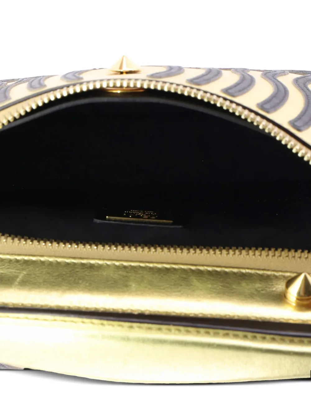 Pre-OwnedFendi Pre-OwnedDotCom Click Top Handle Bag Hypnotic Leather Small satchel