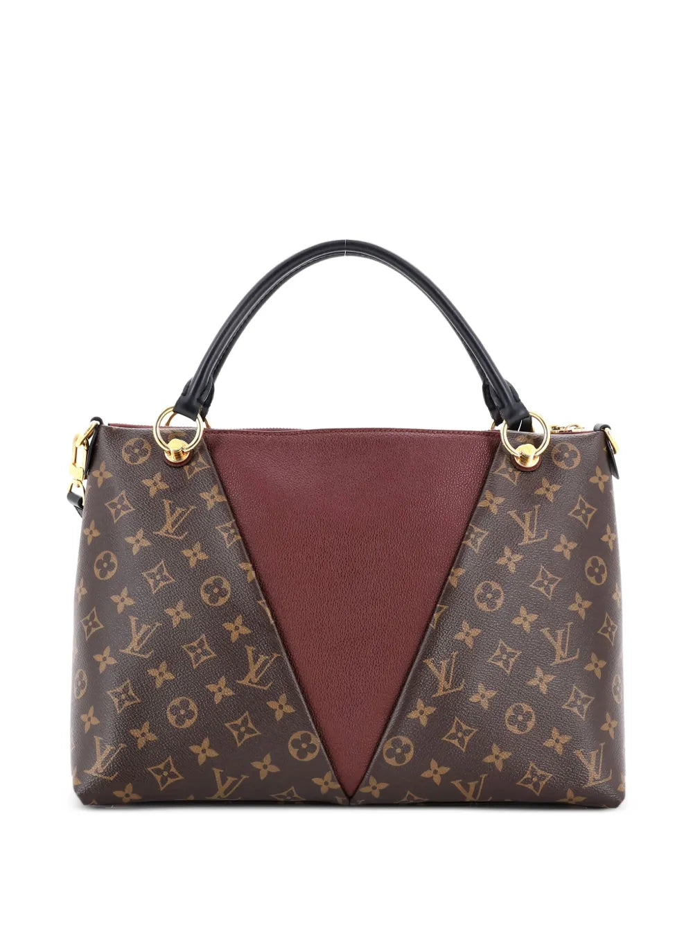 Pre-OwnedLouis Vuitton Pre-OwnedV Tote Monogram Canvas and Leather MM shoulder bag