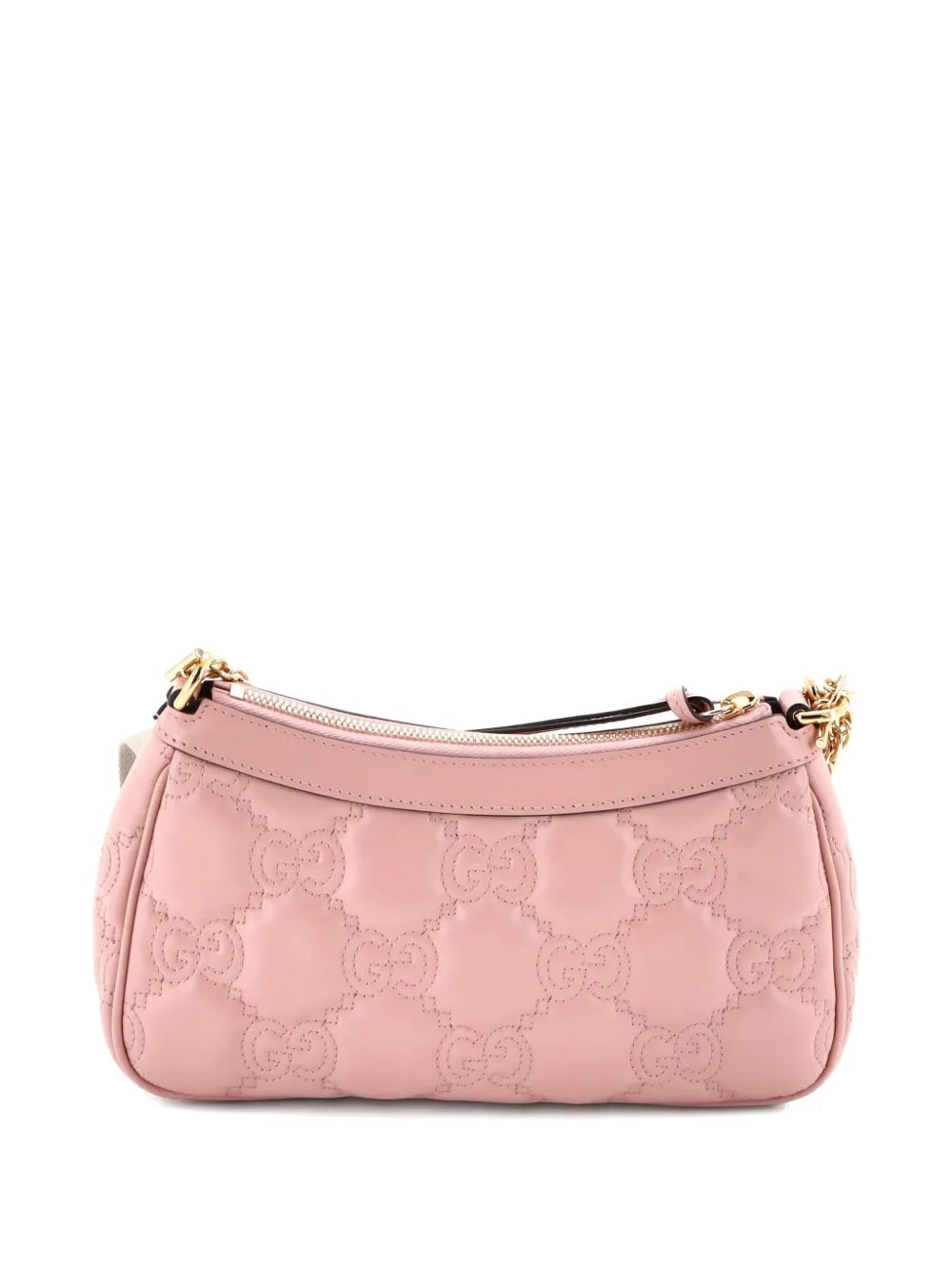 Pre-OwnedGucci Pre-OwnedZip GG Embossed Matelasse Leather Mini shoulder bag
