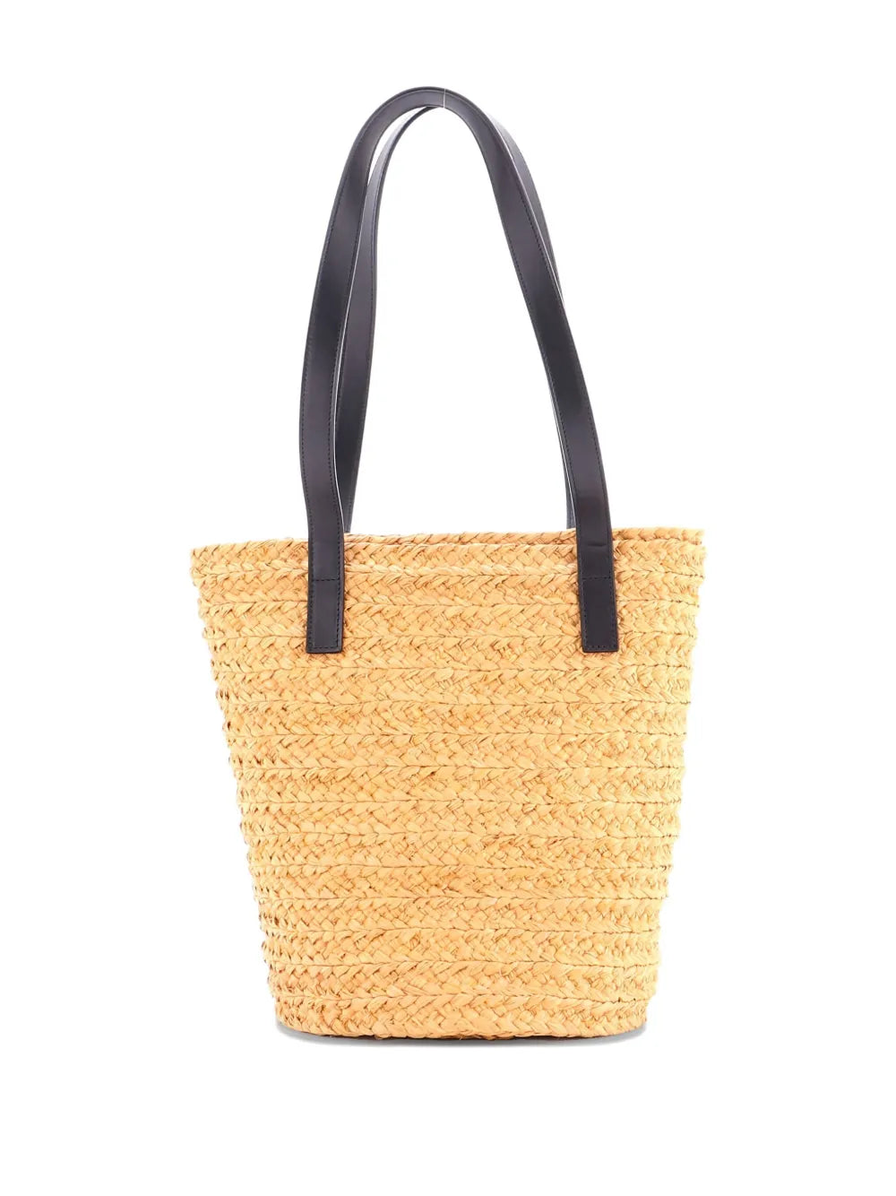 Pre-OwnedSaint Laurent Pre-OwnedPanier Basket Shopper Raffia Small tote bag