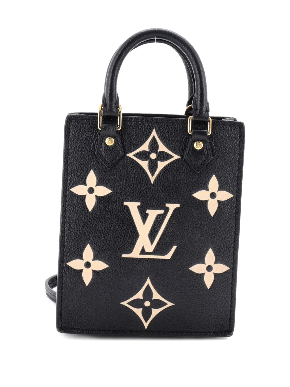 Pre-OwnedLouis Vuitton Pre-OwnedPetit Sac Plat Bag Bicolor Monogram Empreinte Giant crossbody bag