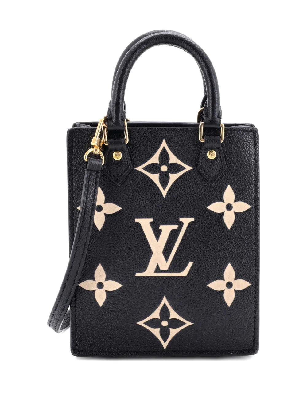 Pre-OwnedLouis Vuitton Pre-OwnedPetit Sac Plat Bag Bicolor Monogram Empreinte Giant crossbody bag