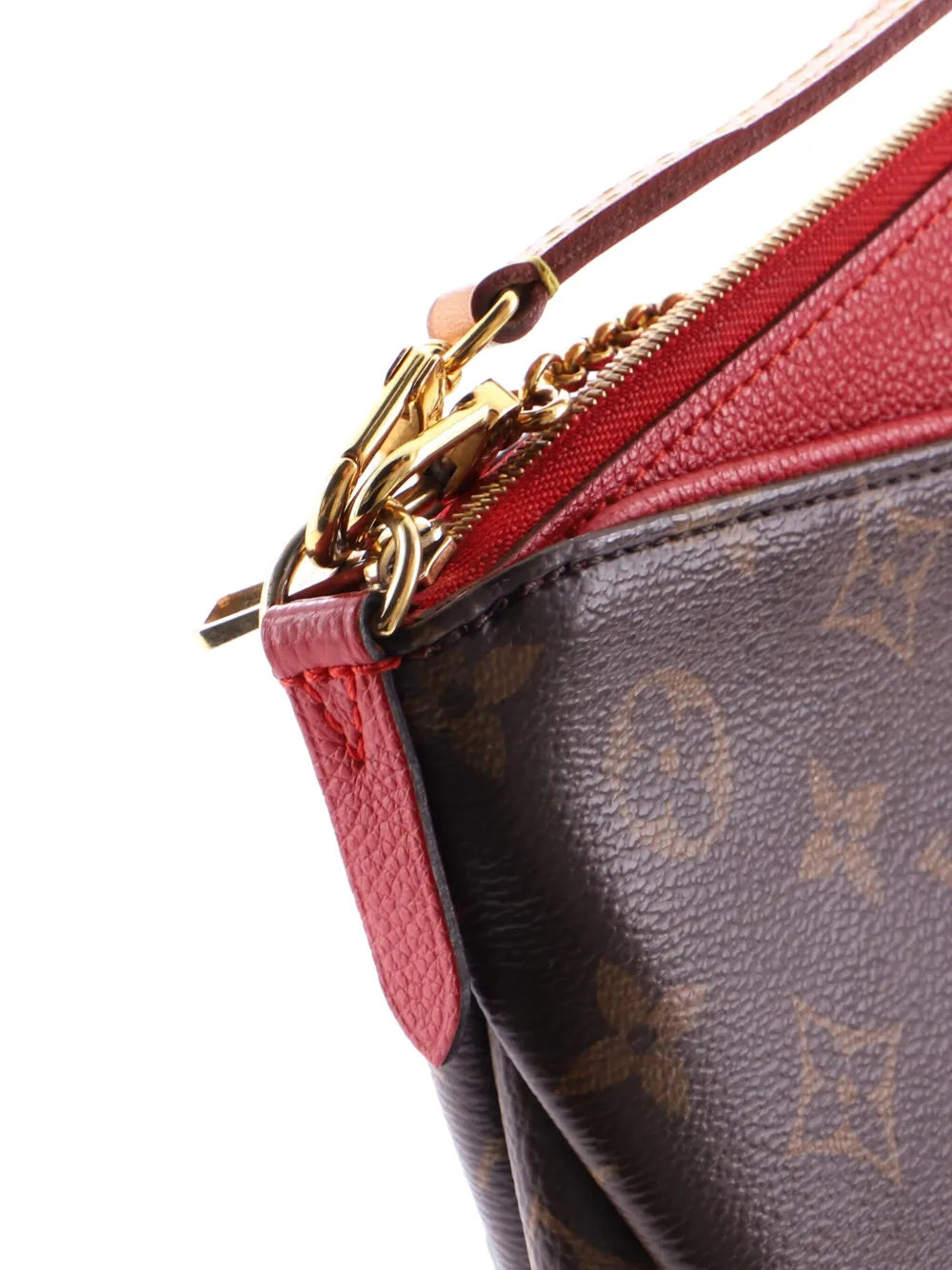 Pre-OwnedLouis Vuitton Pre-OwnedPallas Monogram Canvas with Leather clutch bag