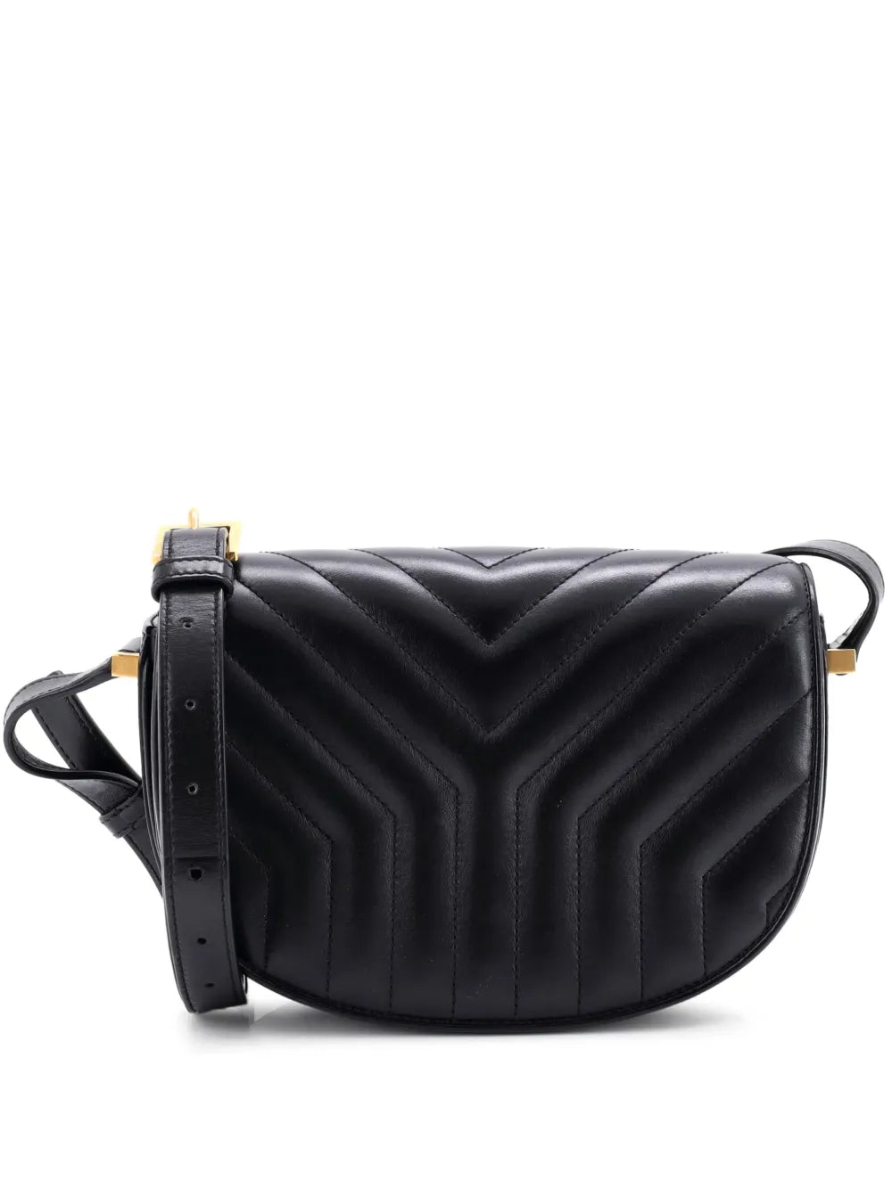 Pre-OwnedSaint Laurent Pre-OwnedJoan Matelasse Chevron Leather Small satchel