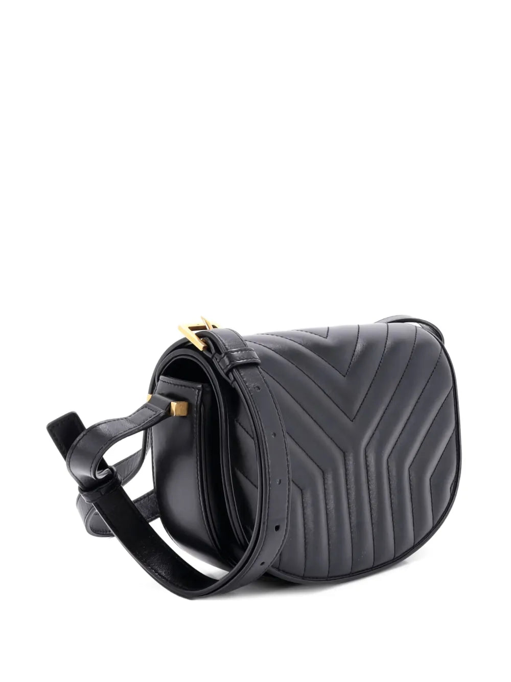 Pre-OwnedSaint Laurent Pre-OwnedJoan Matelasse Chevron Leather Small satchel