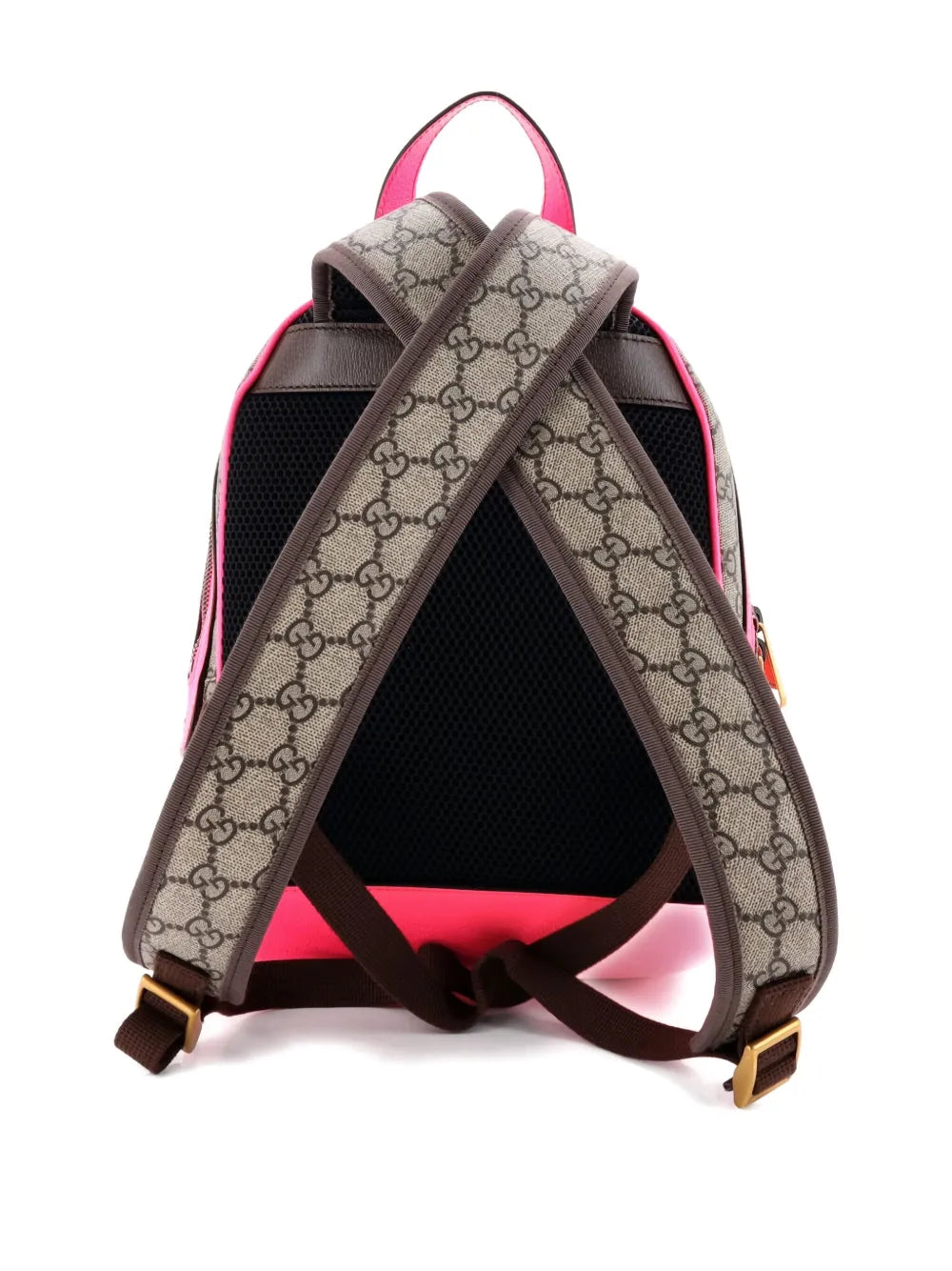 Pre-OwnedGucci Pre-OwnedOphidia GG Coated Canvas and Leather Small backpack