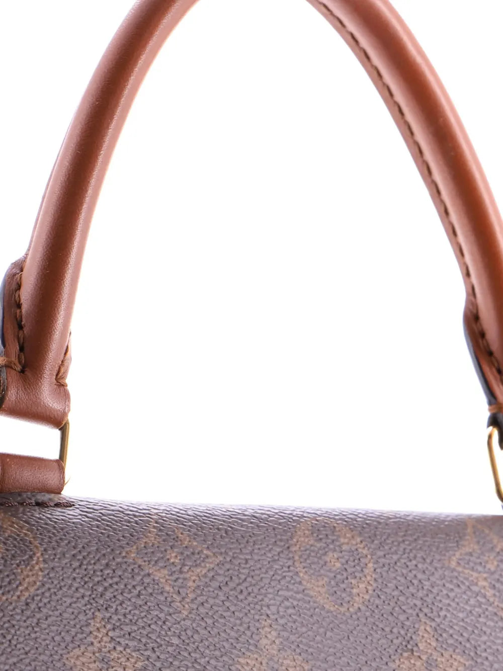 Pre-OwnedLouis Vuitton Pre-OwnedMarignan Handbag Monogram Canvas with Leather shoulder bag