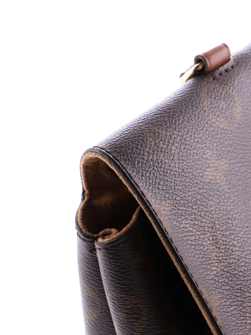 Pre-OwnedLouis Vuitton Pre-OwnedMarignan Handbag Monogram Canvas with Leather shoulder bag