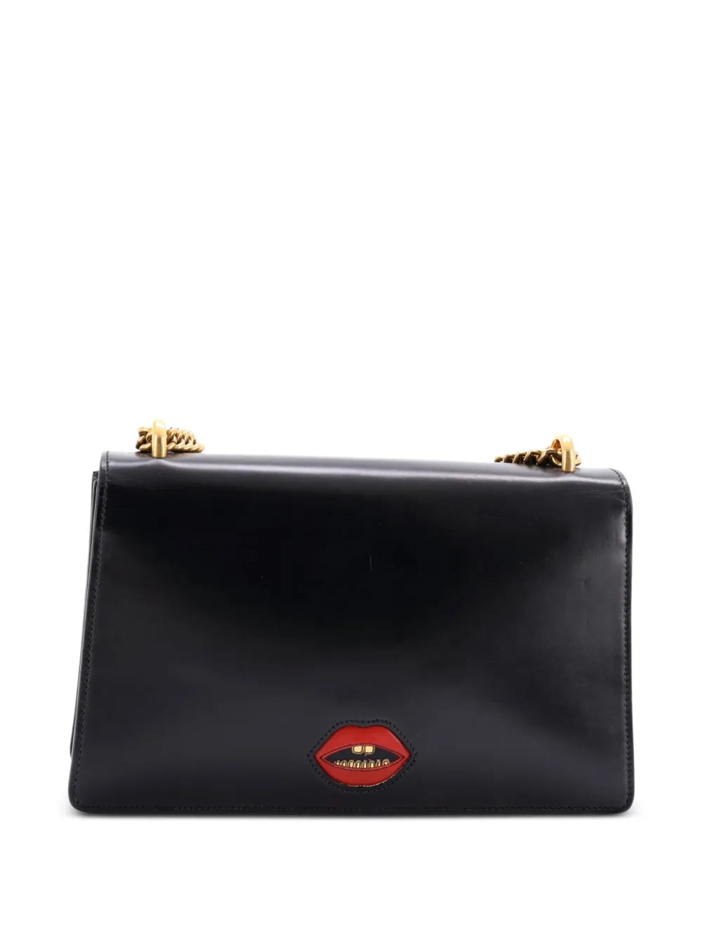 Pre-OwnedGucci Pre-OwnedMarmont Chain Patchwork Leather Medium shoulder bag