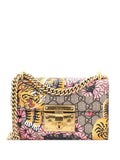 Pre-OwnedGucci Pre-OwnedPadlock Bengal Print GG Coated Canvas Small shoulder bag