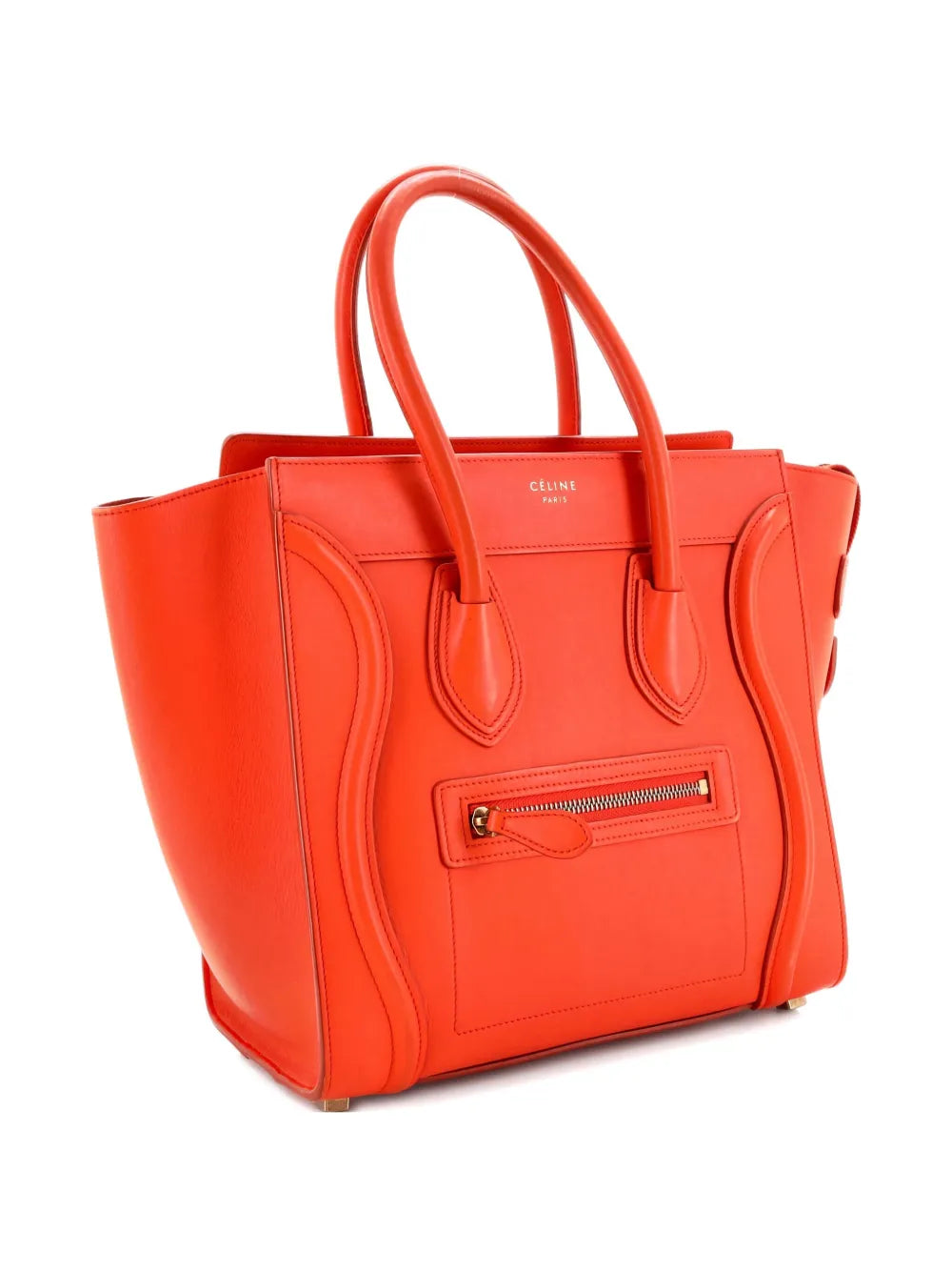 Pre-OwnedCeline Pre-OwnedLuggage Bag Smooth Leather Micro tote bag