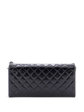 Pre-OwnedCHANEL Pre-OwnedBrilliant Wallet on Chain Quilted Patent East West clutch bag