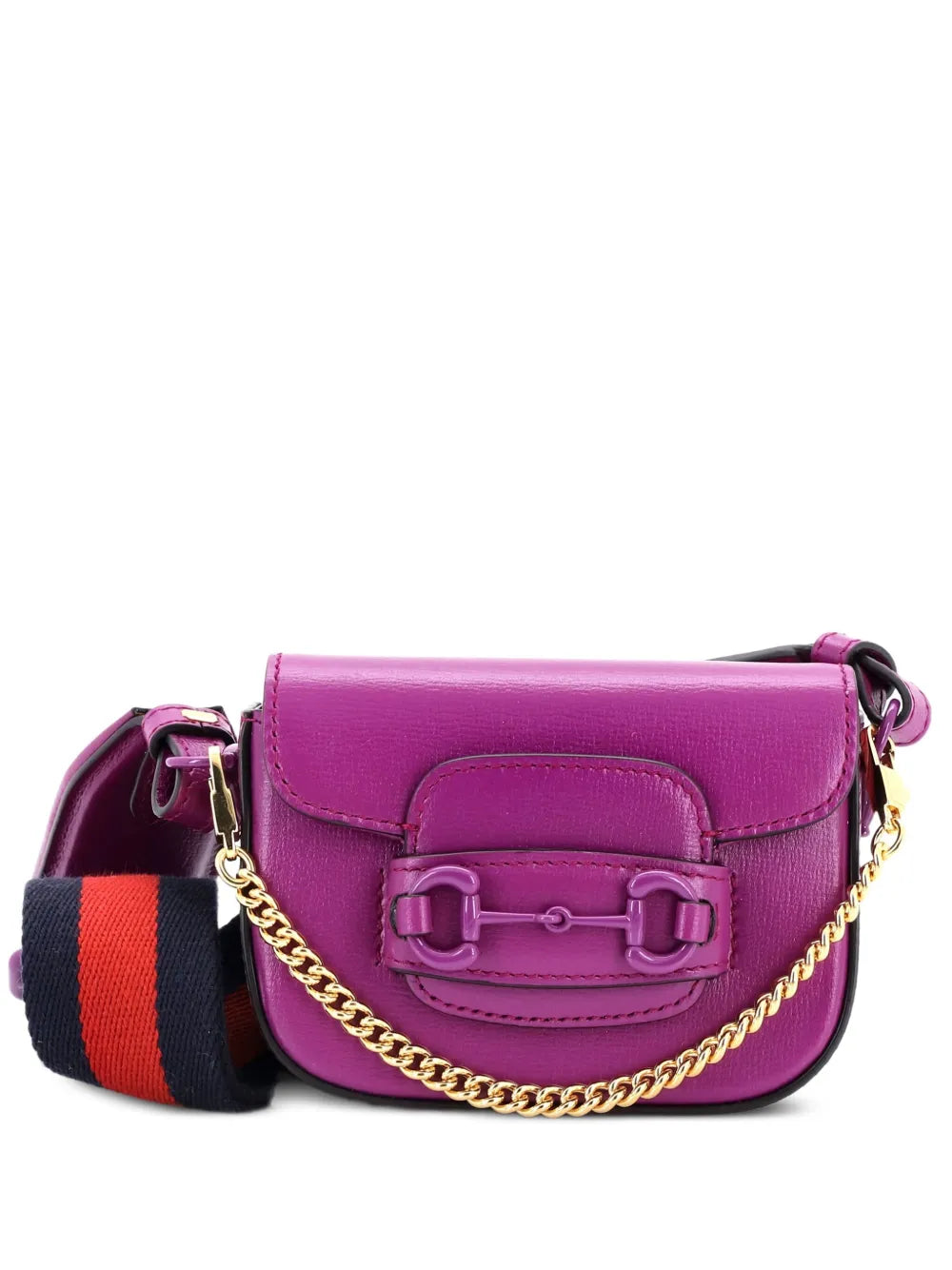 Pre-OwnedGucci Pre-OwnedHorsebit 1955 Flap Wallet with Strap Leather crossbody bag